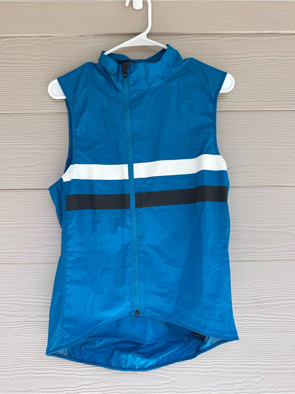 Rapha Team Sky Training Brevet Gilet Blue & White Mens M (A52)